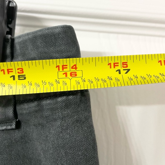 Banana Republic Girlfriend Chino Cargo Utility Pants Women Size 10 Gray - Picture 4 of 5